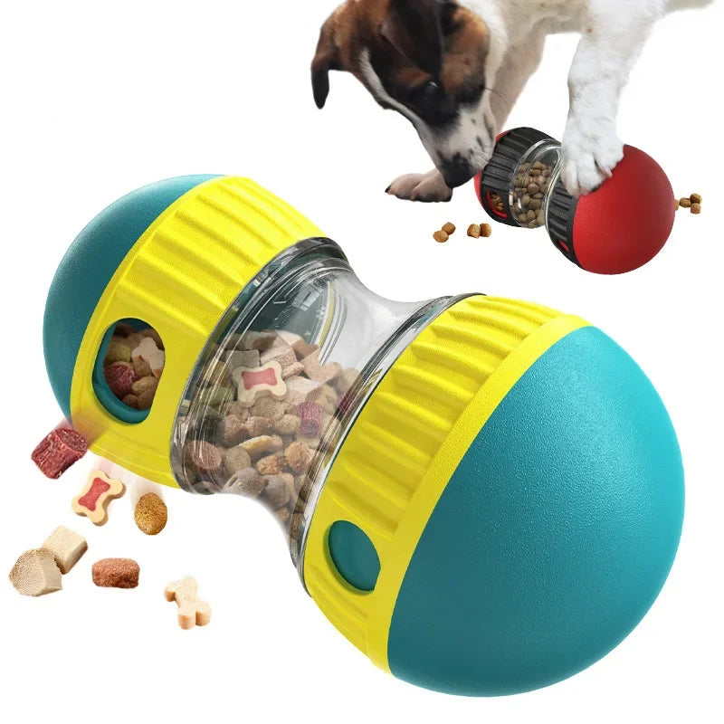 🧠 Bola Interativa com Petiscos – Brinquedo Educativo para Cães | DUTRIEUX